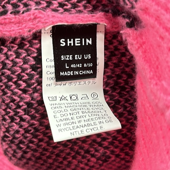 New Pink Oversized Sweater Large - Picture 5 of 10